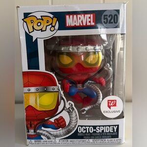 Funko Pop! Marvel Octo-Spidey Figure - Red, Blue, Silver